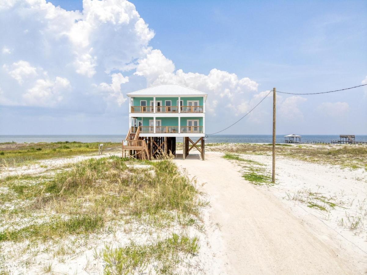 Salty Seahorse - Waterfront! Pet Friendly! Game Room, Pool Table, Beautiful Views - Room For The Whole Family Home ดอฟินไอแลนด์ ภายนอก รูปภาพ
