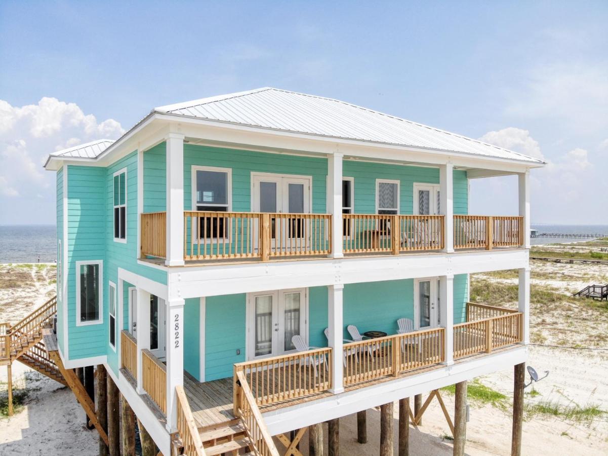 Salty Seahorse - Waterfront! Pet Friendly! Game Room, Pool Table, Beautiful Views - Room For The Whole Family Home ดอฟินไอแลนด์ ภายนอก รูปภาพ