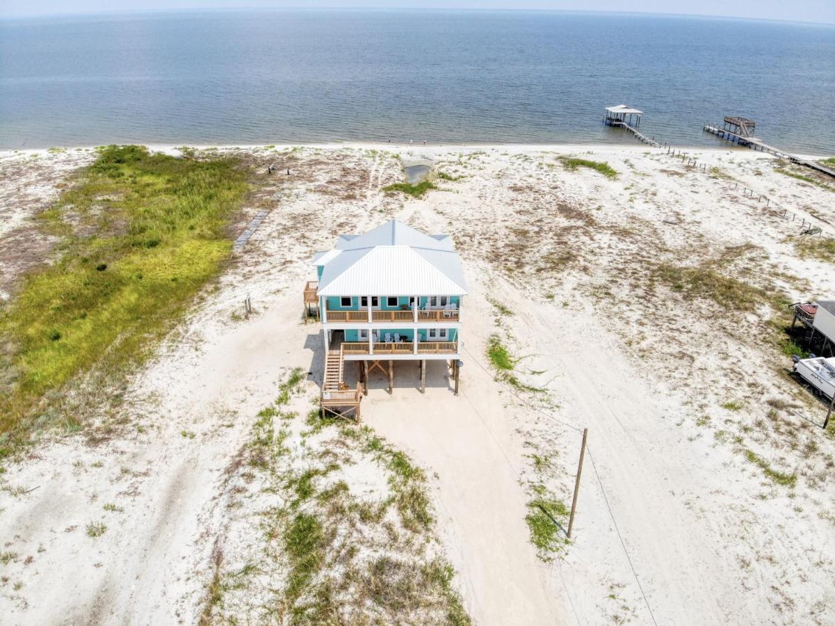 Salty Seahorse - Waterfront! Pet Friendly! Game Room, Pool Table, Beautiful Views - Room For The Whole Family Home ดอฟินไอแลนด์ ภายนอก รูปภาพ